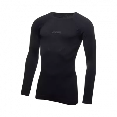 Seamless 170 pánske tričko s dlhým rukávom TACTICAL (black)